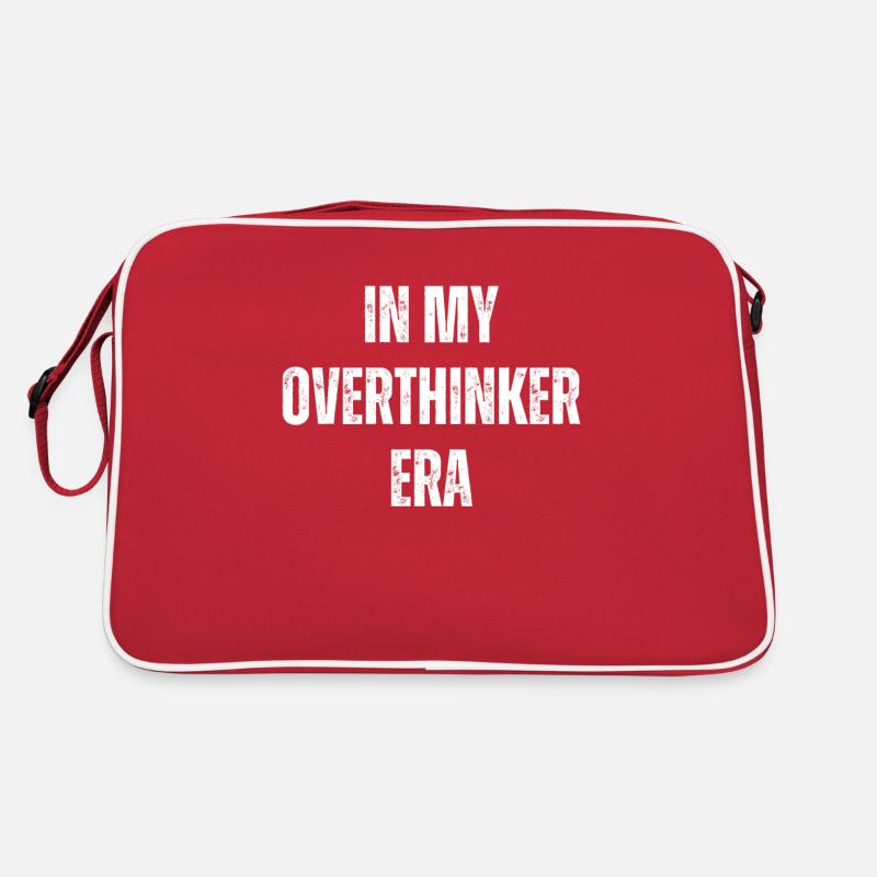 In My Overthinker Era Overthink Retro Tasche