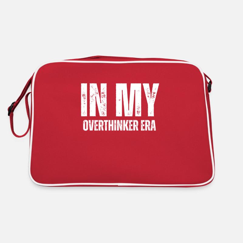 In My Overthinker Era Overthink Retro Tasche
