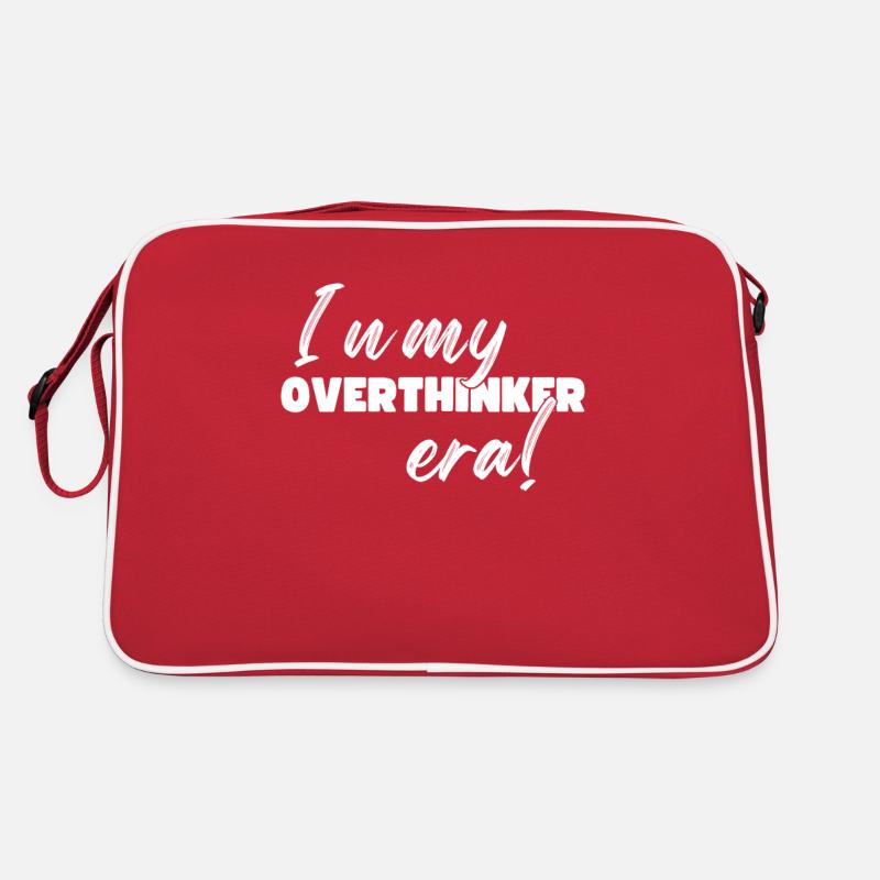 In My Overthinker Era Overthink Retro Tasche