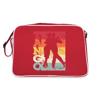 Tango Argentino Milonga Vals Tango - Sac Retro - rouge/blanc - Dos