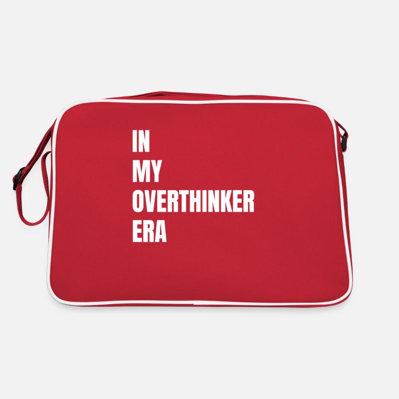 In My Overthinker Era Overthink Retro Tasche