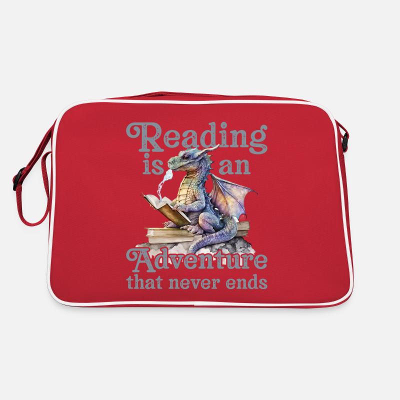 Reading Is An Adventure Library Teacher Retro Bag