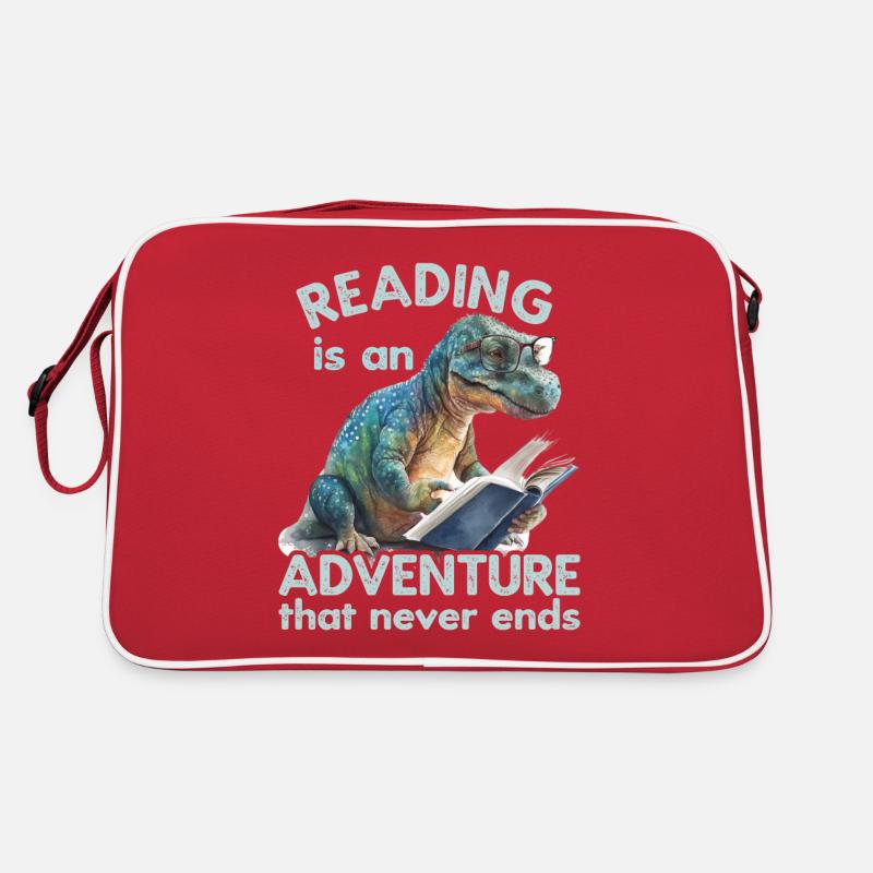 Reading Is An Adventure Library Teacher Retro Bag