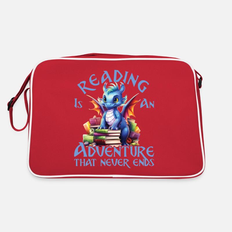 Reading Is An Adventure Library Teacher Retro Bag