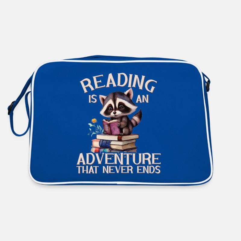 La lecture est une aventure Professeur de bibliothèque Sac Retro