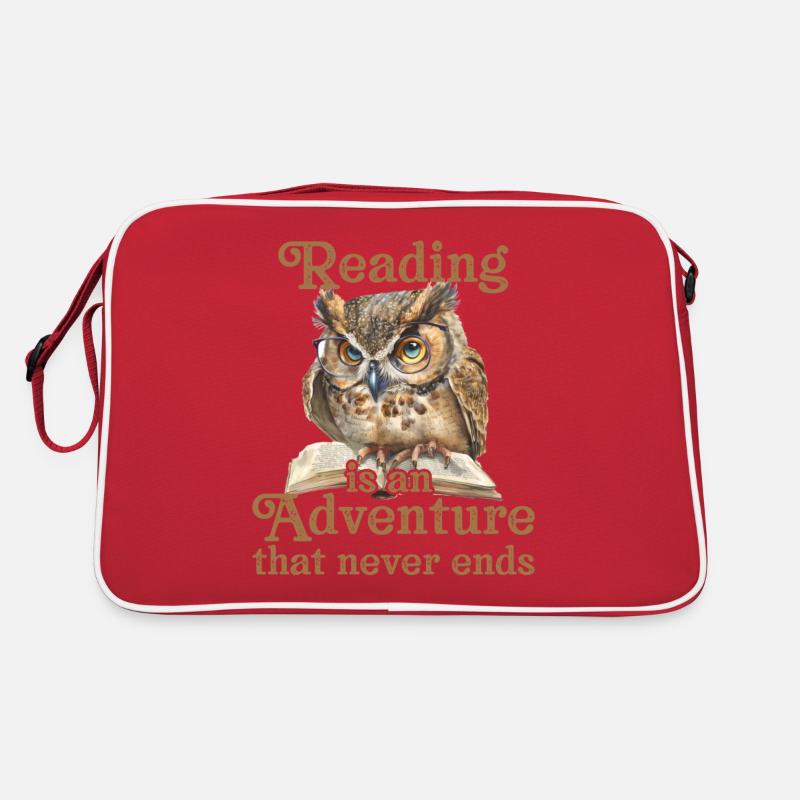 Reading Is An Adventure Library Teacher Retro Bag