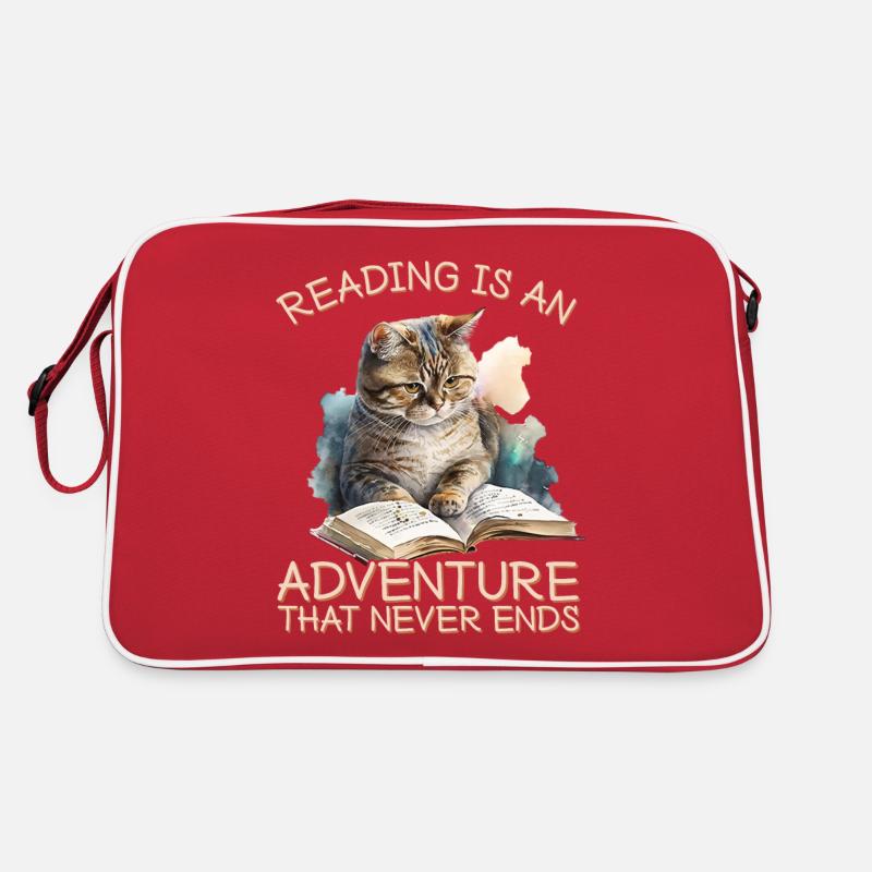Reading Is An Adventure Library Teacher Retro Bag