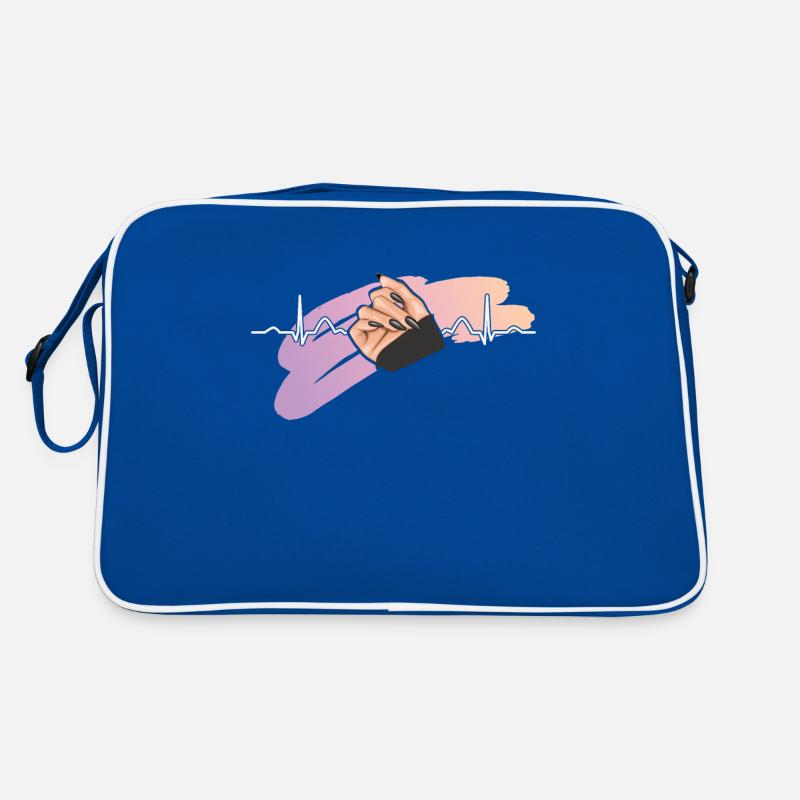 Heartbeat Naildesign Nagelstudio Tech Retro Tasche
