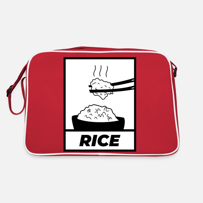 Riz simple noir Sac Retro