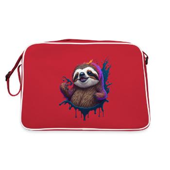 Consolateur - Sac Retro - rouge/blanc - Dos