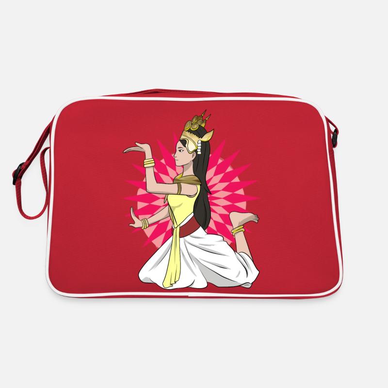 Cambodia Tradition Dance Khmer Apsara I Gift Retro Bag
