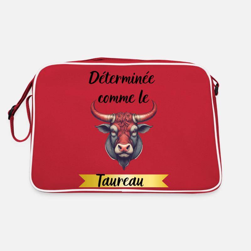Déterminée comme le taureau Sac Retro