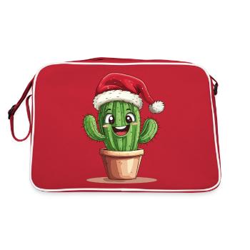 Cactus Noël Noël Cactus Père Noël - Sac Retro - rouge/blanc - Dos