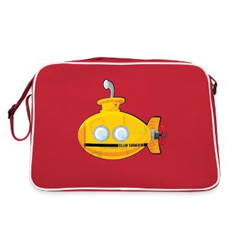 yellow submarine - Sac Retro - rouge/blanc - Dos
