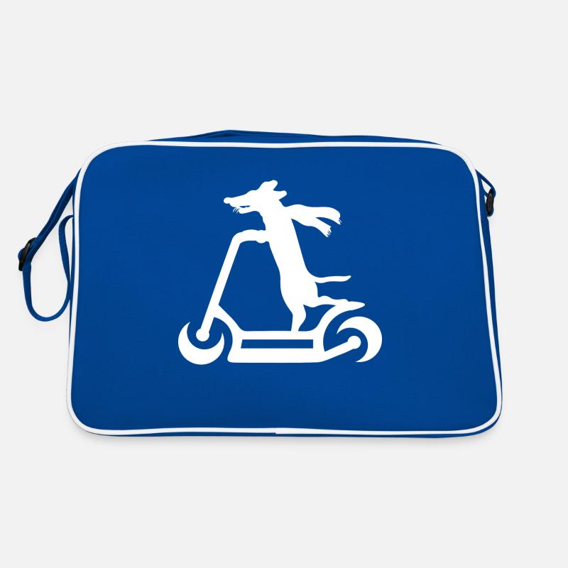E-Scooter Roller Retro Tasche