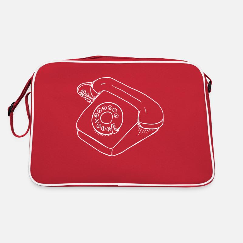 Rétro téléphone Dial Combiné Sac Retro