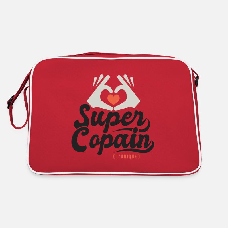 Super copain l unique cadeau copain ami Sac Retro