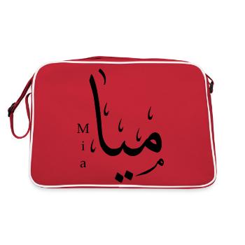 Mia - Sac Retro - rouge/blanc - Dos