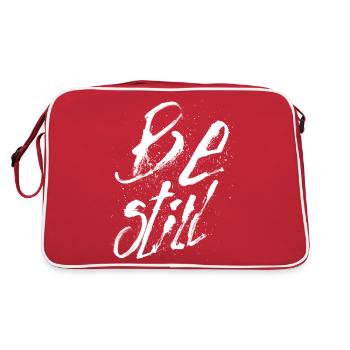 be still white - Retro Bag - red/white - Back