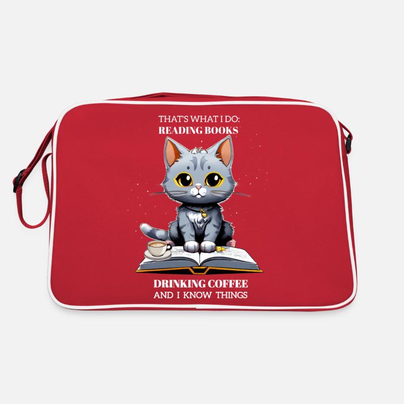 Chat Intello et Café Retro Bag