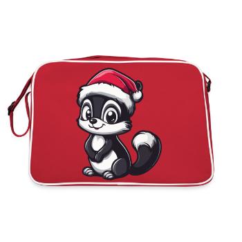 Noël Skunk - Sac Retro - rouge/blanc - Dos