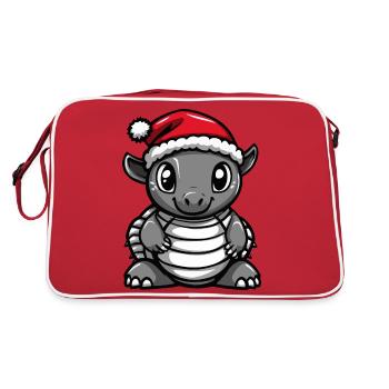 Tatous de Noël - Sac Retro - rouge/blanc - Dos