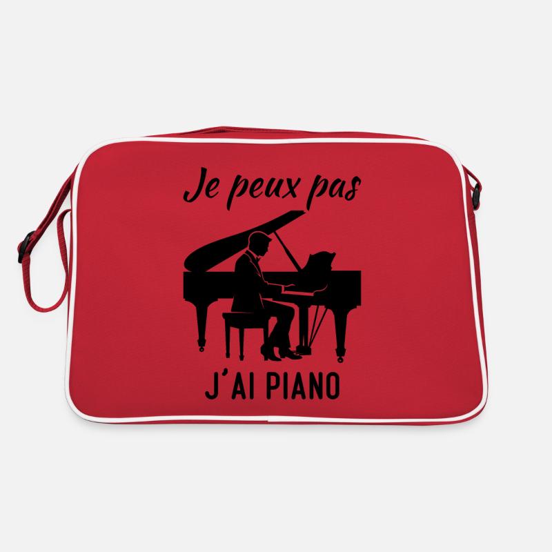 Je peux pas j'ai piano sur Sac Retro