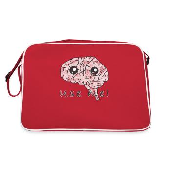 Anatomie cérébrale - Sac Retro - rouge/blanc - Dos