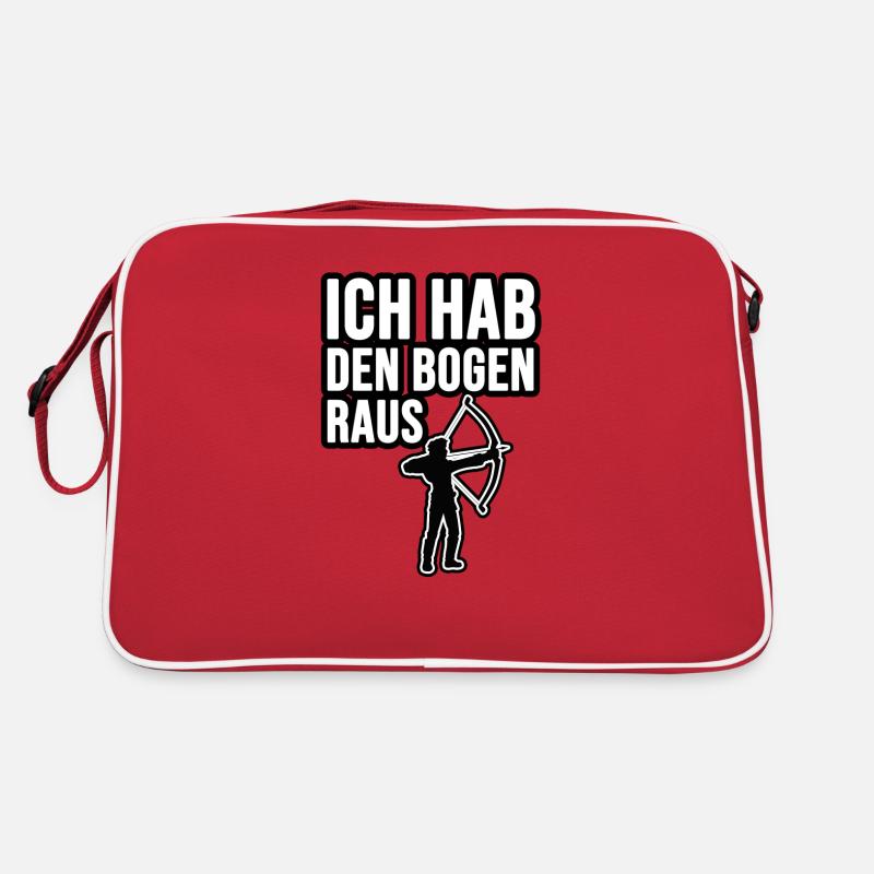 Ich hab den Bogen raus! Retro Tasche