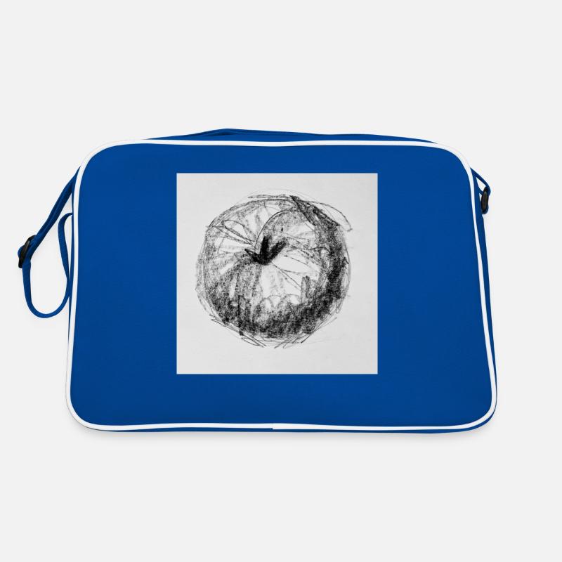 Apfel Retro Tasche