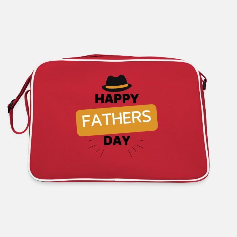 Geschenk Vatertag - Papa ist der Beste / Männertag Retro Tasche