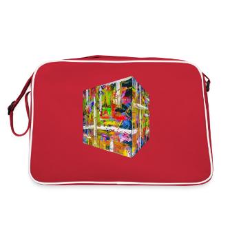 « 3DMaster » par Acryl Gallery & Design - Sac Retro - rouge/blanc - Dos