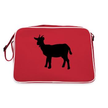 goat10 - Retro Bag - red/white - Back