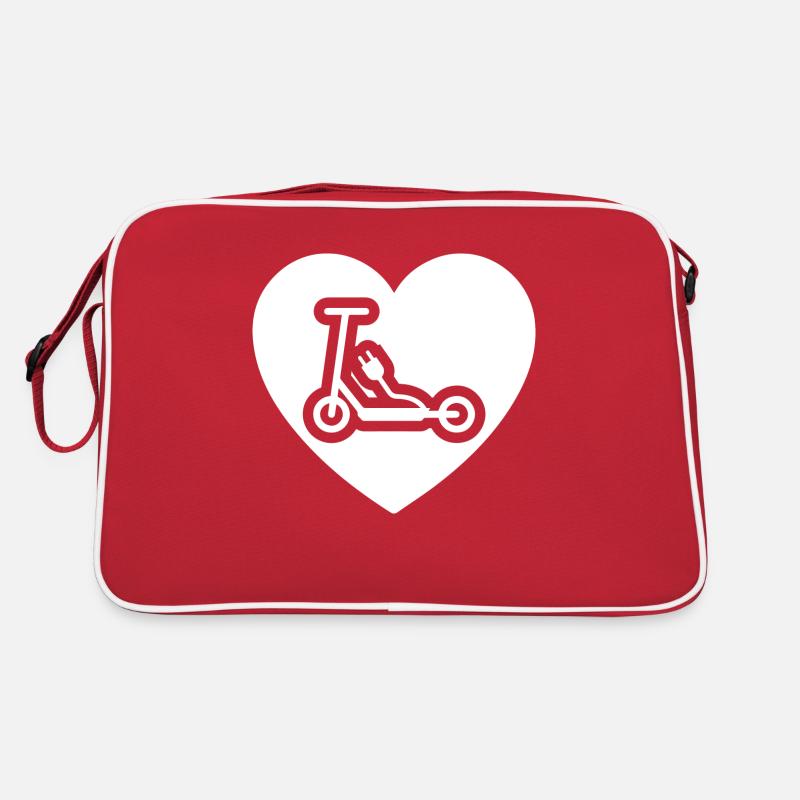 E-Scooter E-Roller Scooter Sac Retro