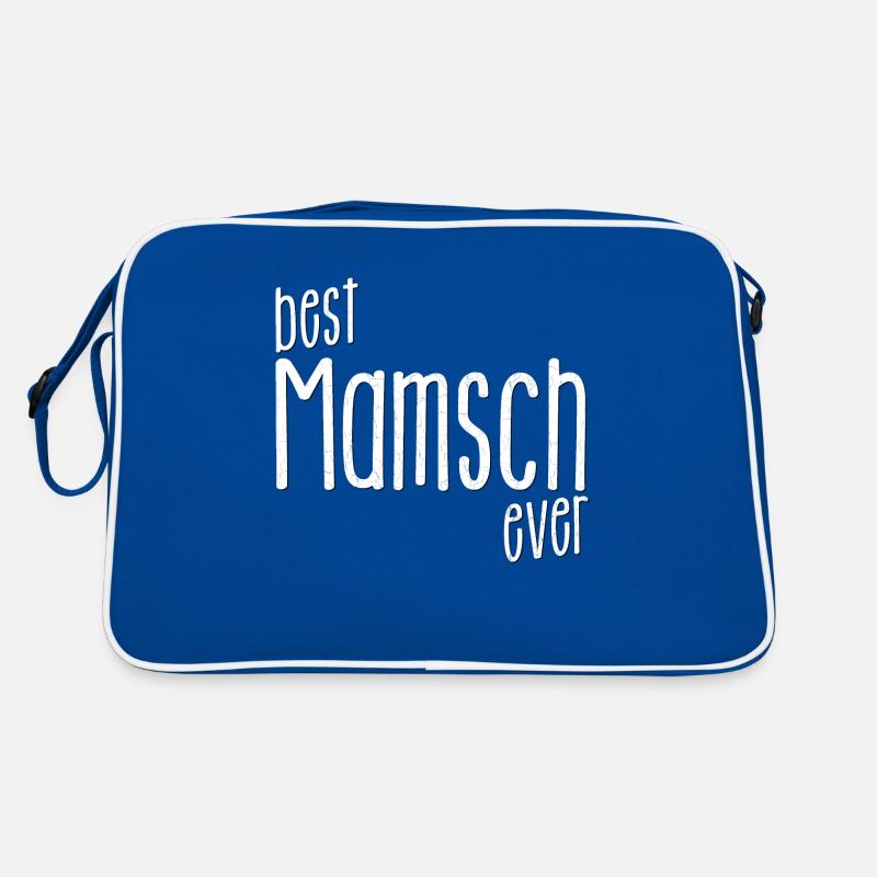 best Mamsch ever - Dialekt, beste Mutter der Welt Retro Tasche
