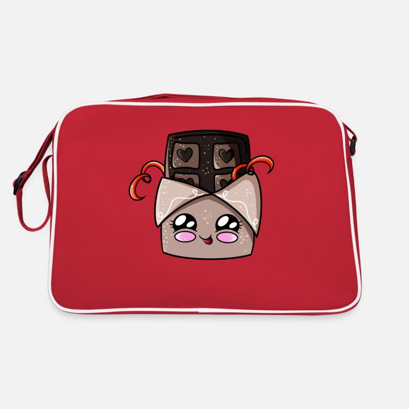 Tablette de Chocolat Kawaii Sac Retro