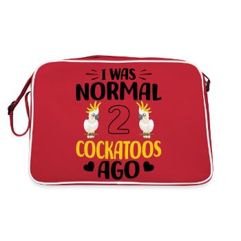 Cacatoès - Sac Retro - rouge/blanc - Dos