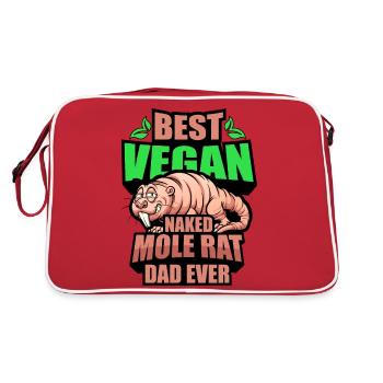 Chiot de sable - Sac Retro - rouge/blanc - Dos