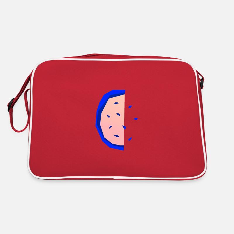 Melon abstrait Sac Retro
