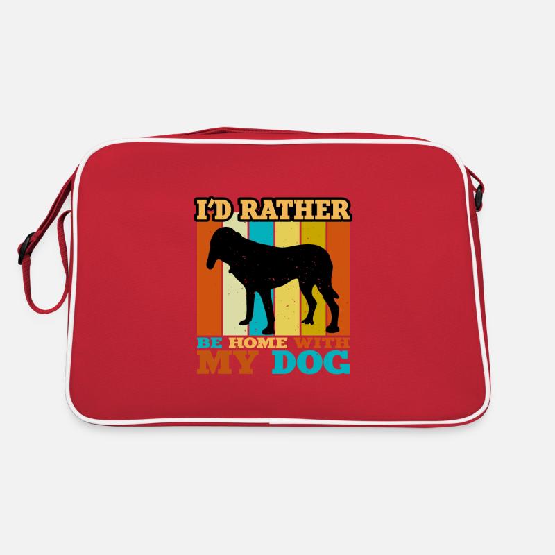 Bluetick Coonhound Dog Silhouette Retro Sunset Retro Bag