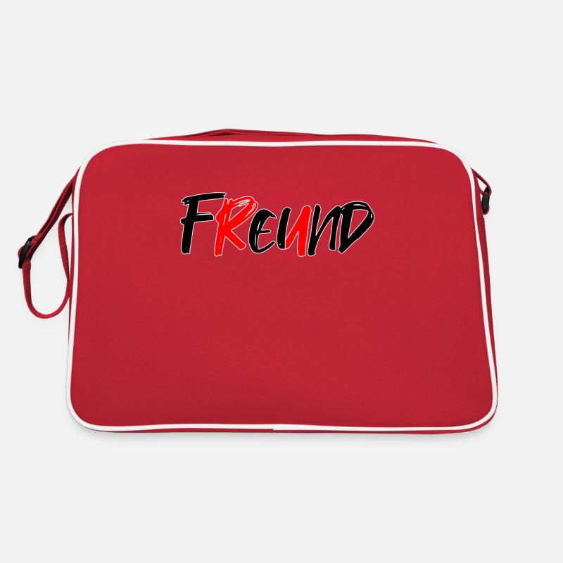 Freund/Feind Retro Tasche