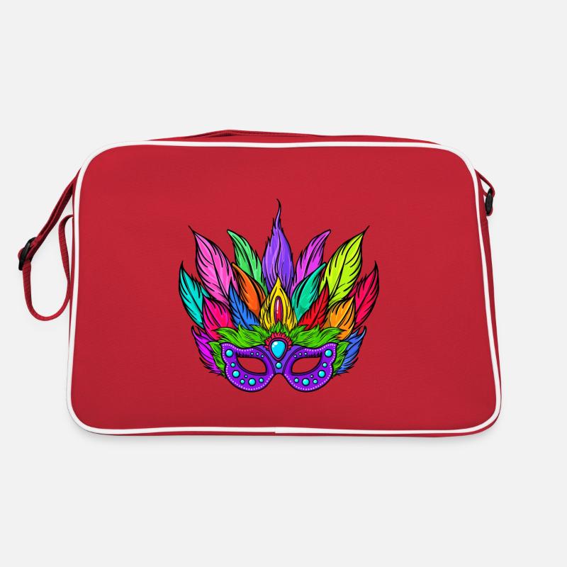 Carnaval carnaval masques Sac Retro