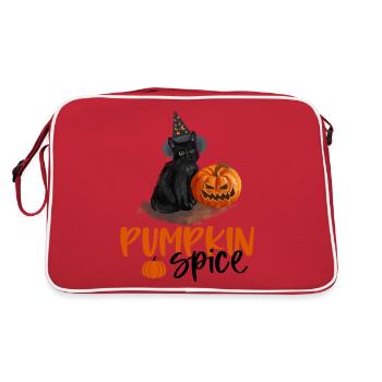 Pumpkin Spice - Retro Bag - red/white - Back