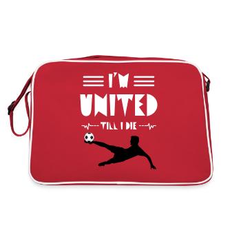 Manchester, United Kingdom, Manchester, United - Retro Bag - red/white - Back