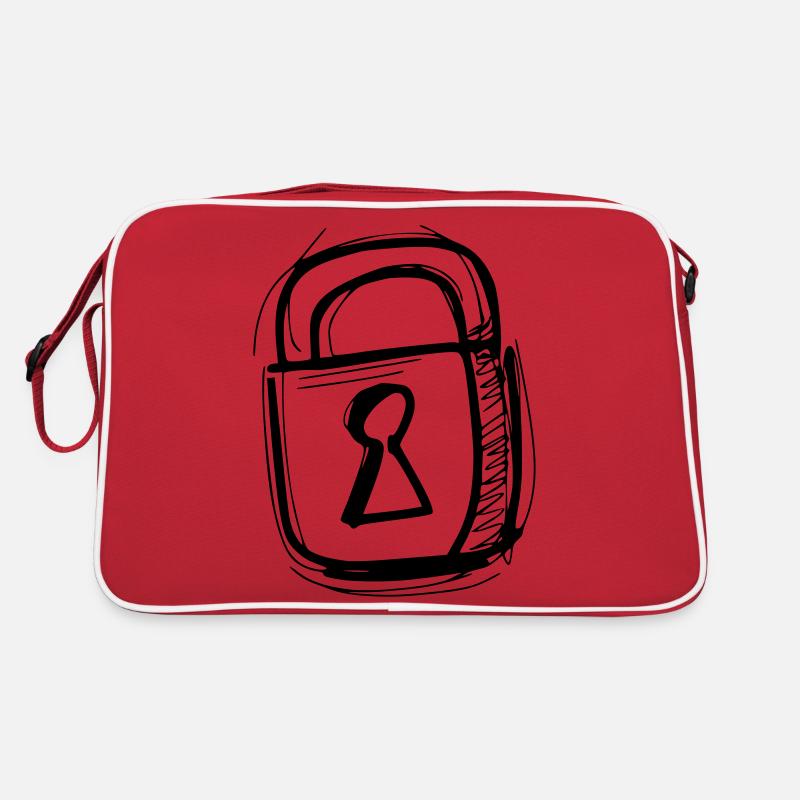 Castle - Padlock Retro Bag