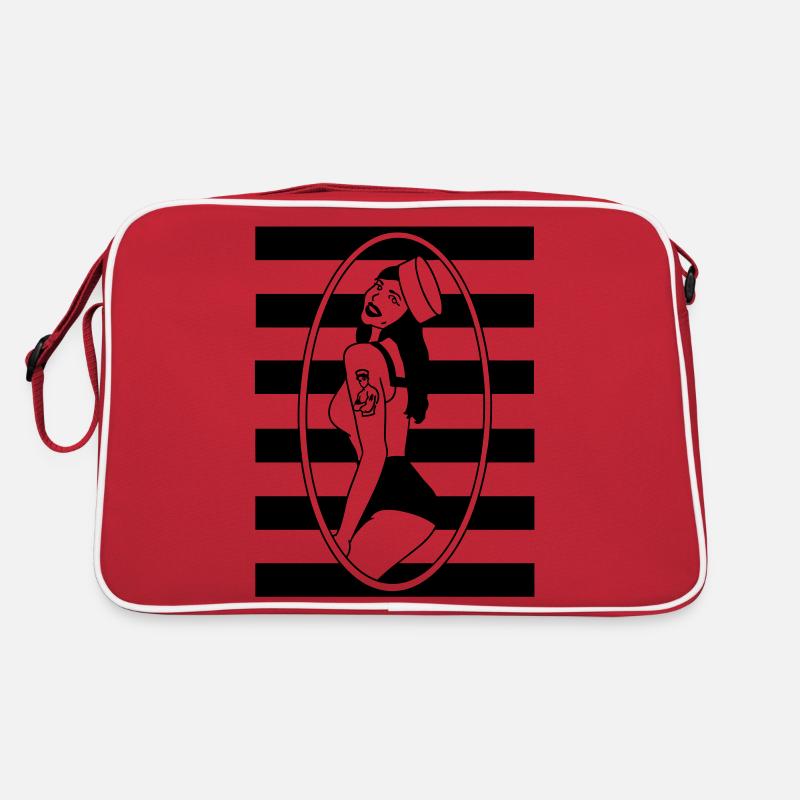 Vintage Pin-up Sailoress Retro Bag