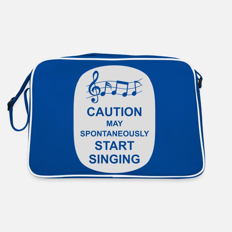 may spontaneously start singing Retro Tasche
