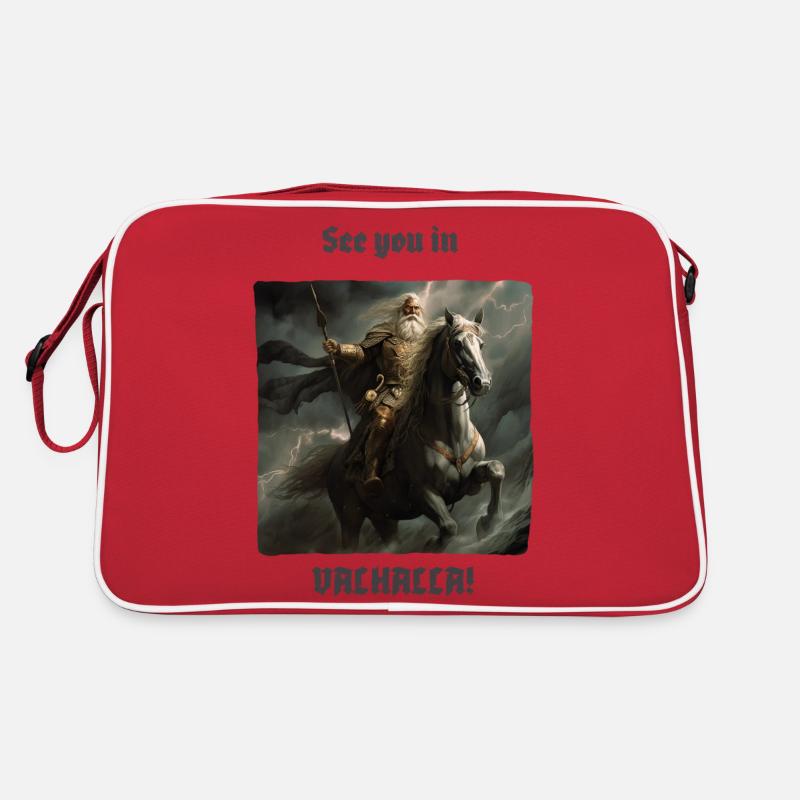 Odin on Warhorse : Rendez-vous au Valhalla ! Sac Retro