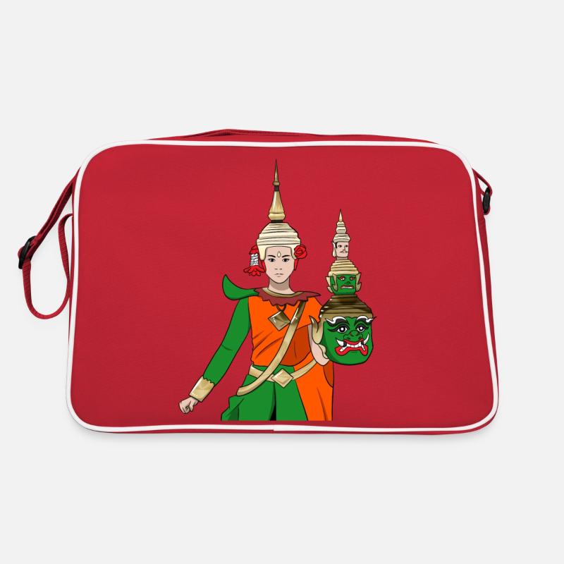 Cambodia Tradition Dance Khmer Apsara I Gift Retro Bag