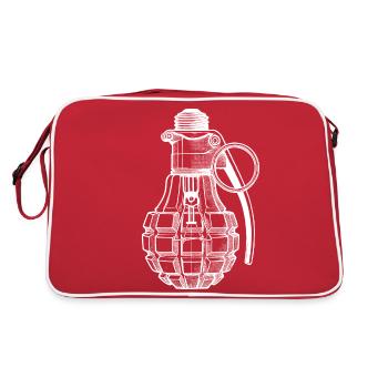 Bulb - Retro Bag - red/white - Back